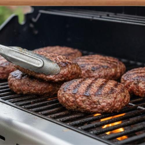 Step 6: Grill the Filled Burgers