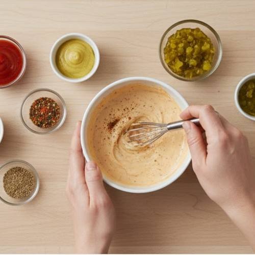 Step 5: Prepare the Burger Sauce