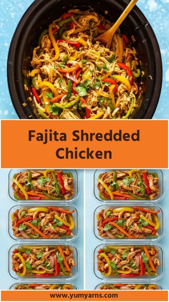 fajita shredded chicken fajita shredded chicken