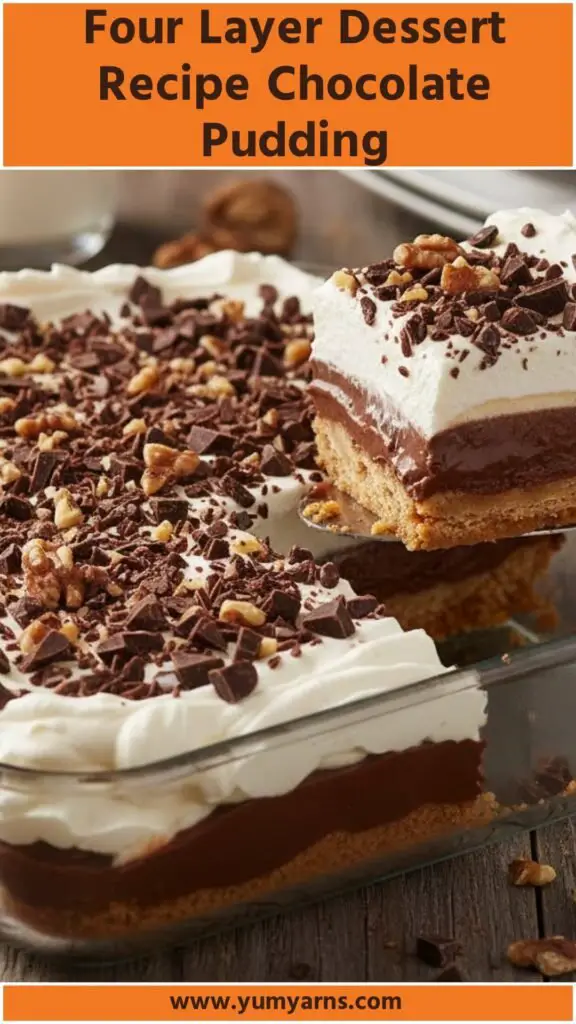 Four Layer Dessert Recipe Chocolate Pudding