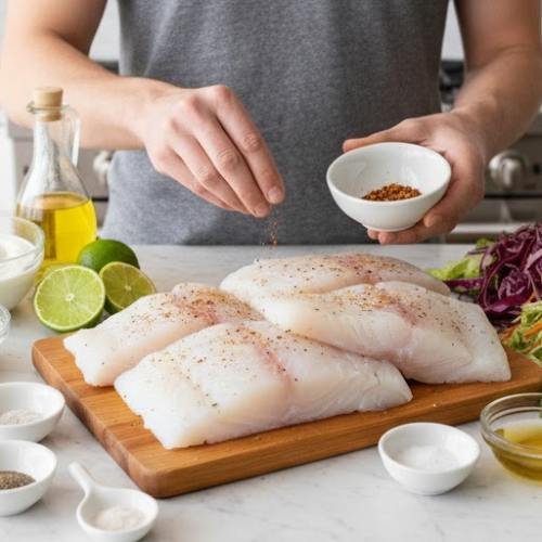 Step 1: Prep the Fish Step 1: Prep the Fish