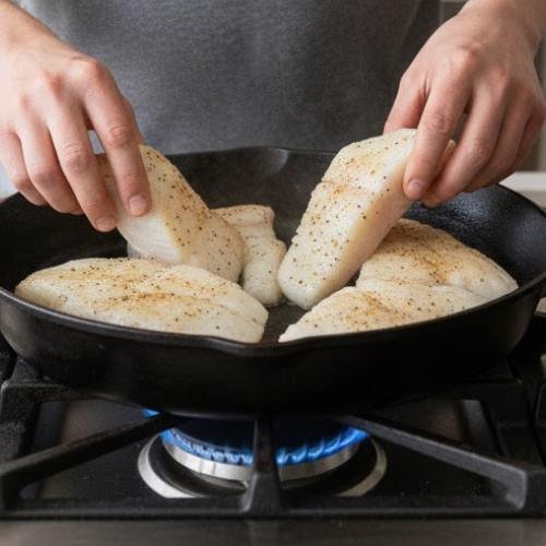 Step 4: Cook the Fish Step 4: Cook the Fish