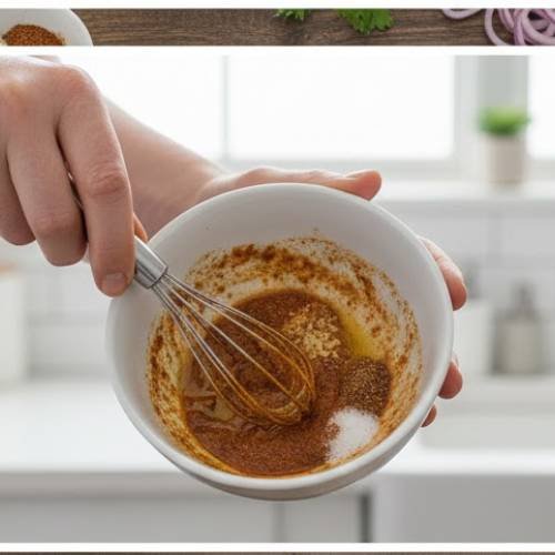 Step 1: Prepare the Spice Mixture Step 1: Prepare the Spice Mixture