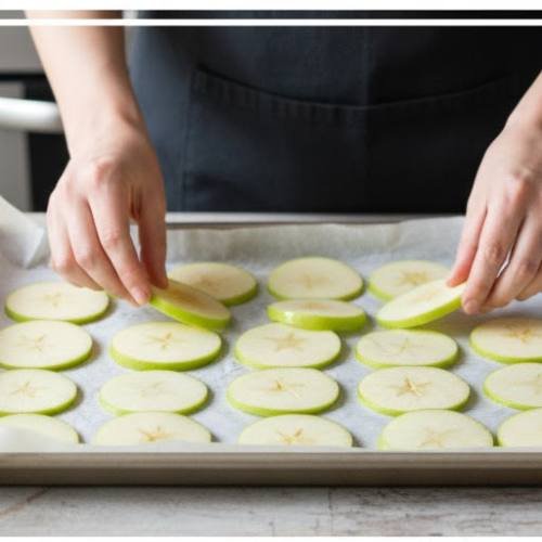 Step 1: Prepare the Apple Chips Step 1: Prepare the Apple Chips