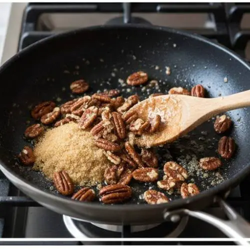 Step 2: Toast the Pecans Step 2: Toast the Pecans