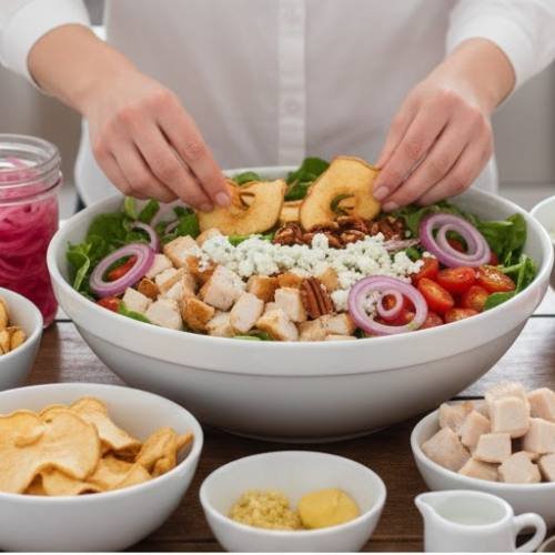 Step 3: Mix the Salad Step 3: Mix the Salad