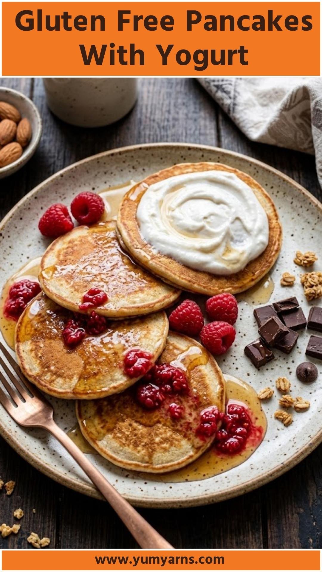 Gluten Free Pancakes With Yogur