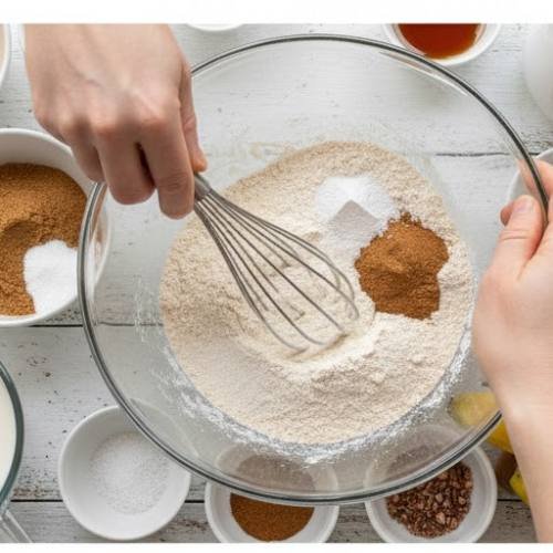 Step 1: Prepare the Dry Ingredients