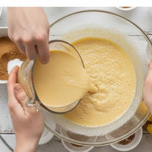 Step 5: Pour the Batter