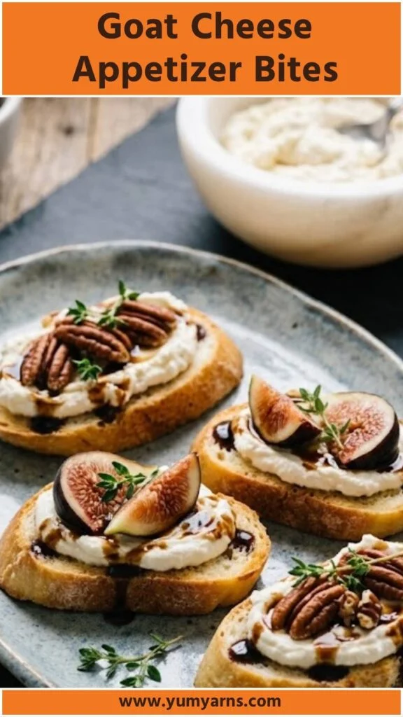 Goat Cheese Appetizer Bites