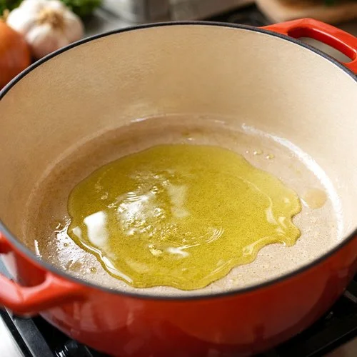 Step 1: Heat Your Oil and Prepare the Aromatics