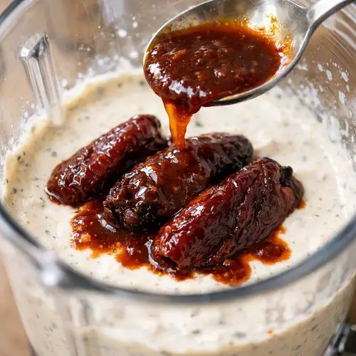 Step 3: Add the Chipotle Peppers and Reserved Sauce
